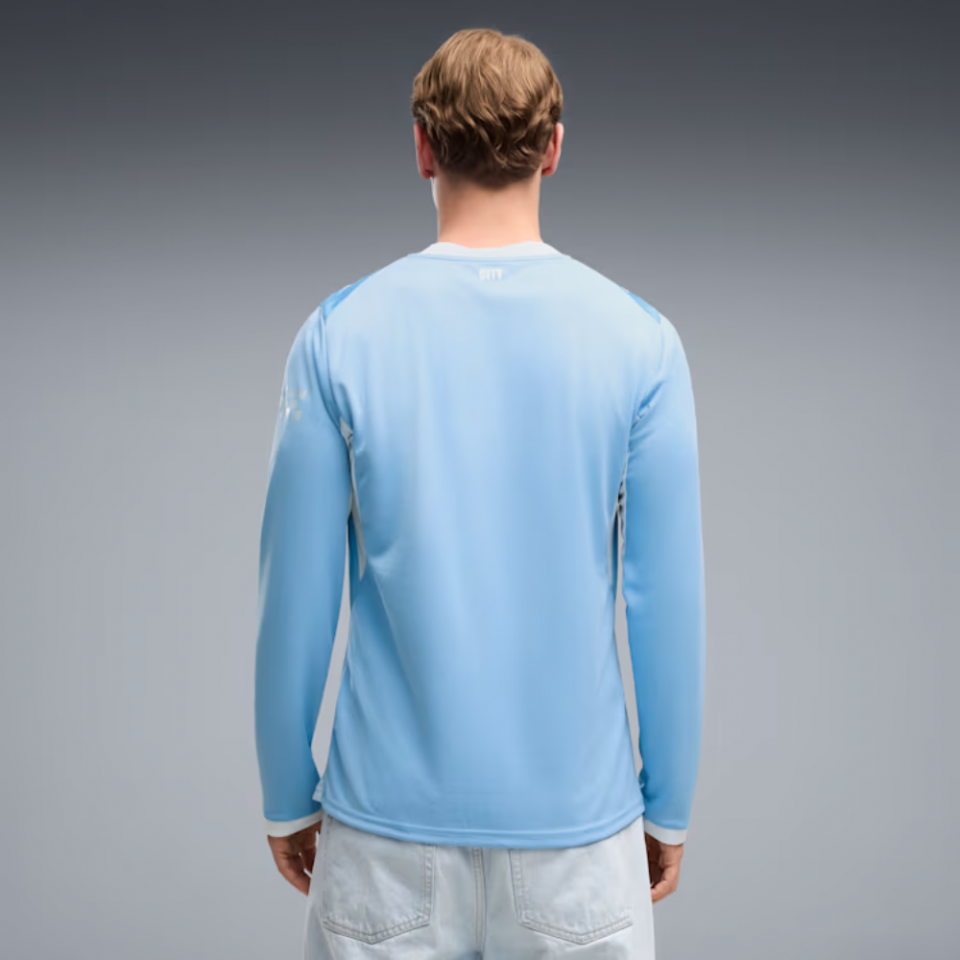 PUMA Manchester City FC 2026/27 Men's Long Sleeve Home Jersey